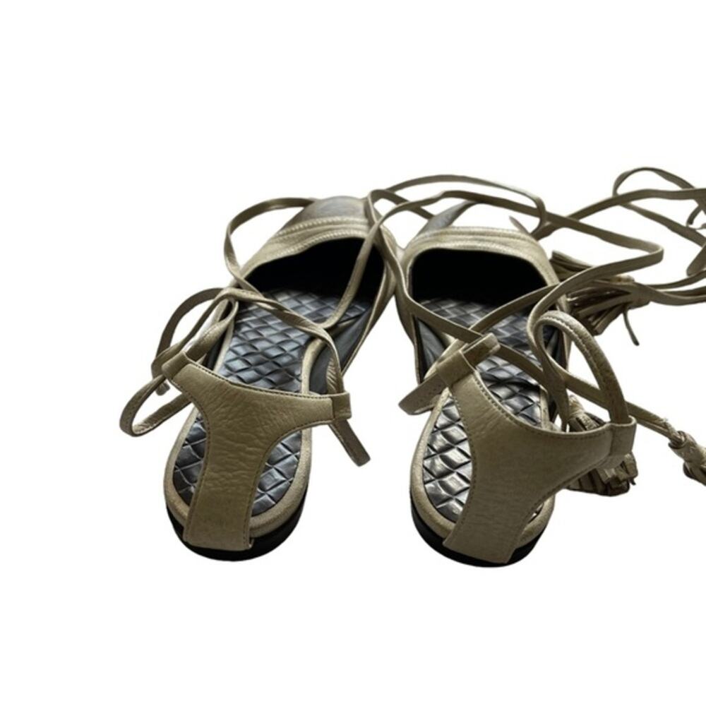 Bottega veneta ankle wrap gladiator sandals Sz 39/US:9 - Picture 5 of 8